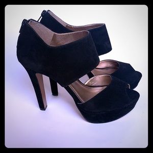 BCBG Suede high heels